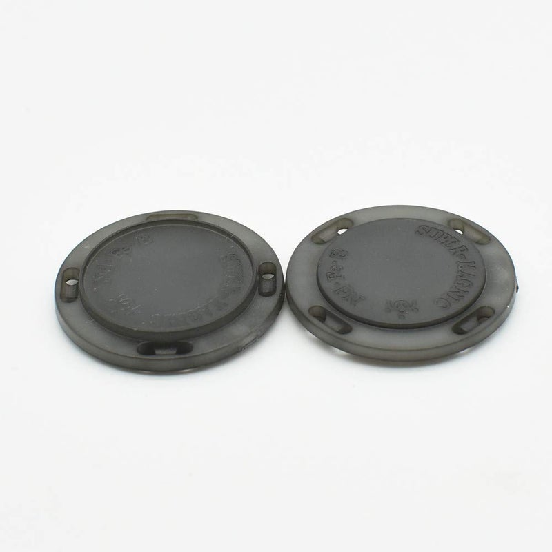 Magerial 41L Magnetic Coat Buttons 26mm/1â€ Invisible Hidden Sewing Button Nylon with Magnets Inside for Coat Jacket Suitcase Bag Windbreaker Pajamas FBM Shipment 6pcs (26mm, Grey) - Image 4
